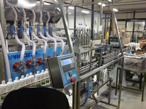 Envasadora para cosméticos