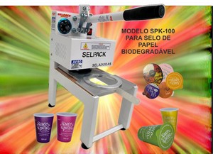 máquina seladora de copos manual máquina seladora de copos manual