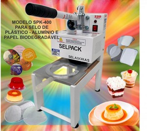 seladora de copos e potes